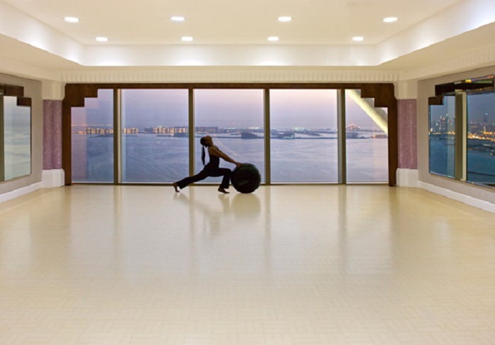 10 amazing hotel gyms around the world - Burj Al Arab