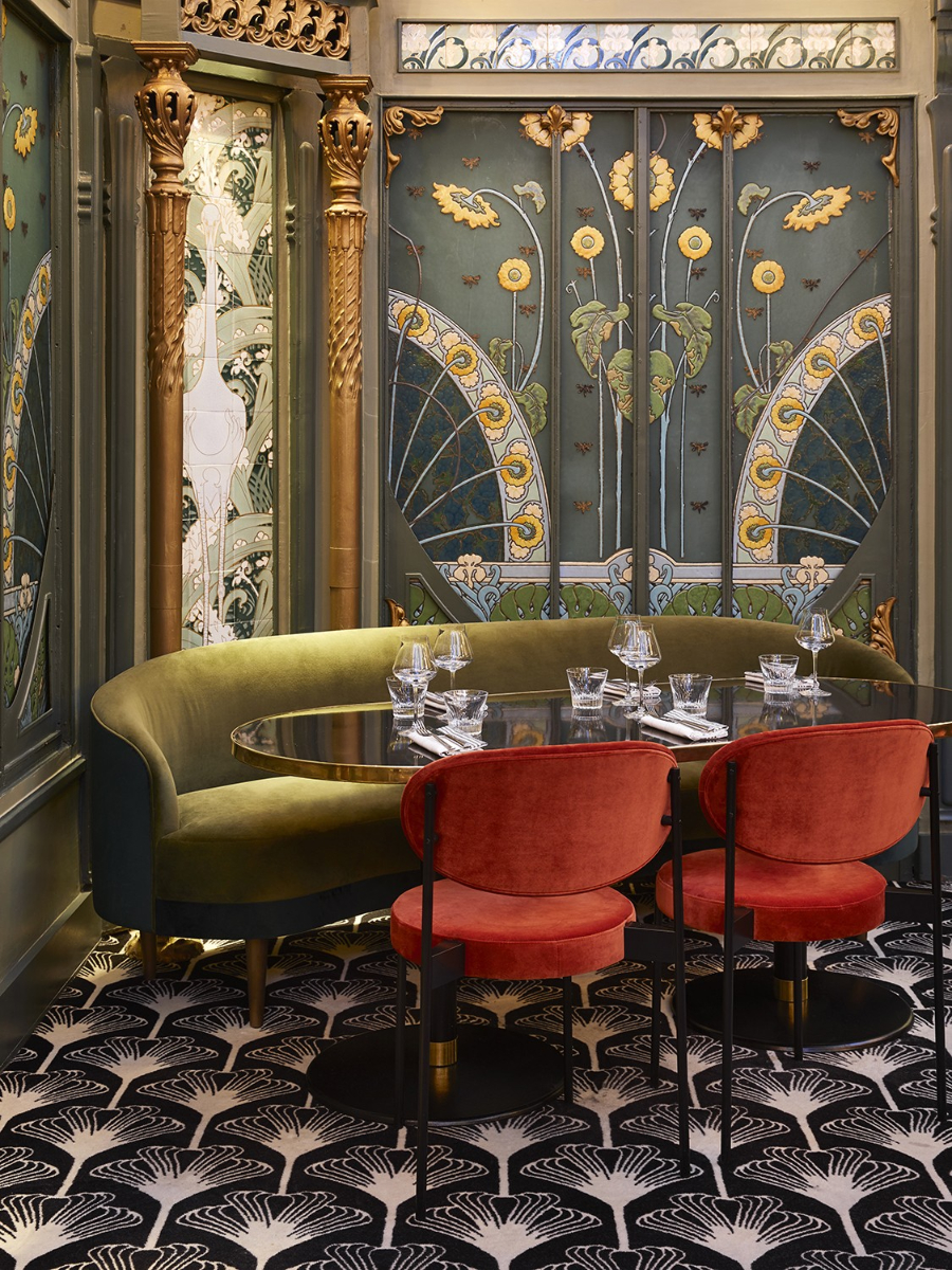 Hotel Design Ideas: Fantastic Beefbar Restaurant in Paris Designed by Humbert & Poyet