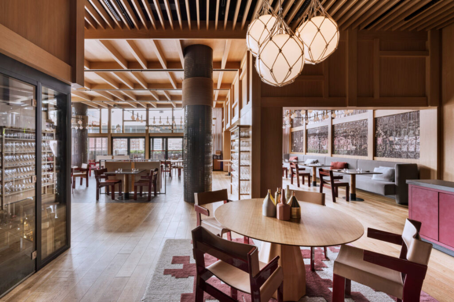 Astounding Restaurant Interiors signed by Patricia Urquiola, restaurant interior modern designed