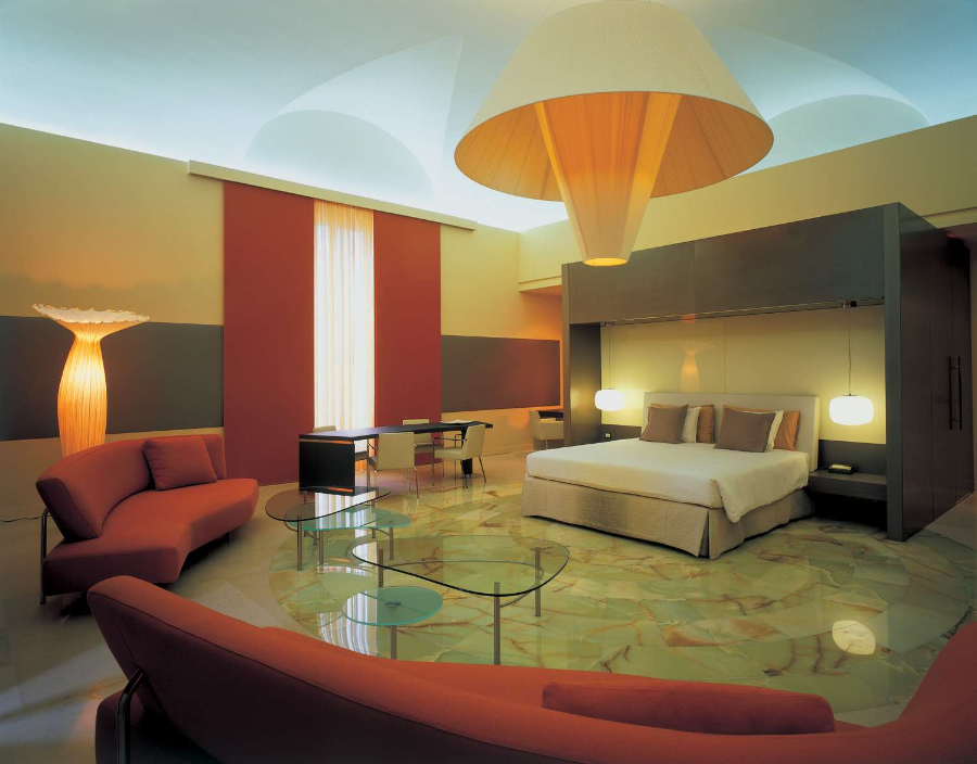 Hospitality Designs by Marco Piva - Exedra Suites - luxurious bedroom
