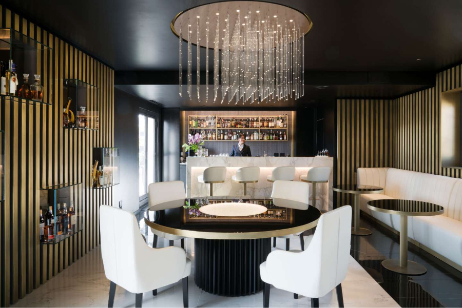 Hospitality Designs by Marco Piva - The Iconic Pantheon Hotel - modern luxurious dining room