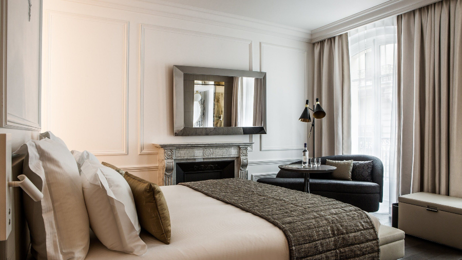 Jean-Philippe Nuel's Luxurious Hospitality Designs. La Clé Champs Elysées